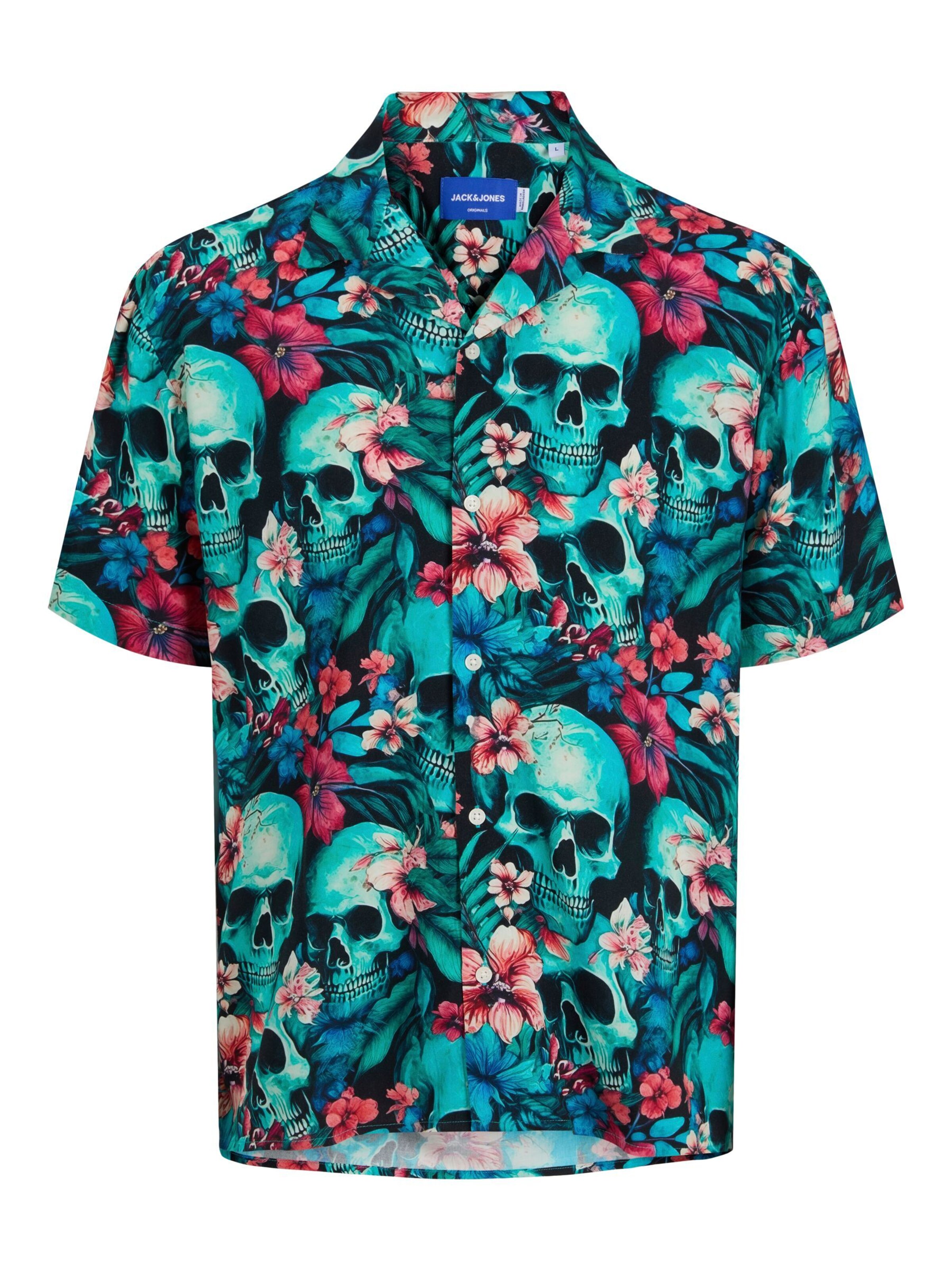 JACK & JONES Hemd in Blau: Vorderseite