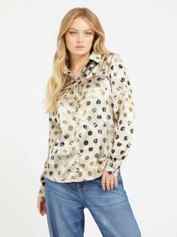 GUESS Bluse in Beige: predná strana