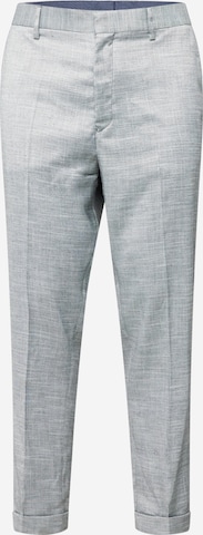 Coupe slim Pantalon chino BURTON MENSWEAR LONDON en bleu : devant