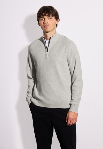 Street One MEN Pullover in Grau: Vorderseite