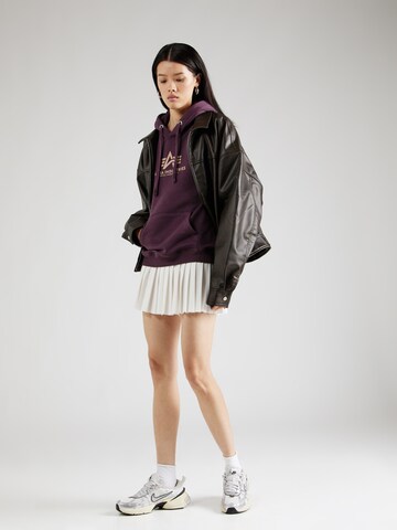 ALPHA INDUSTRIES Mikina – fialová