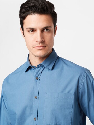 Trendyol Regular fit Overhemd in Blauw