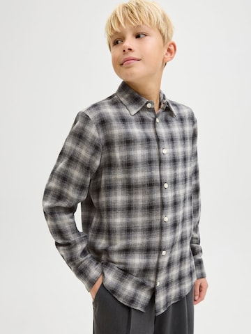 Coupe regular Chemise Jack & Jones Junior en gris