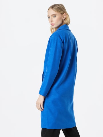 PIECES Between-Seasons Coat 'ALICE' in Blue