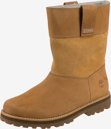 TIMBERLAND Snowboots 'Courma' in Bruin: voorkant