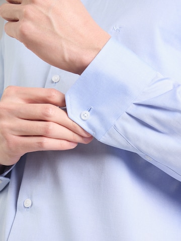 Michael Kors Средняя посадка Рубашка 'PINPOINT' в Синий