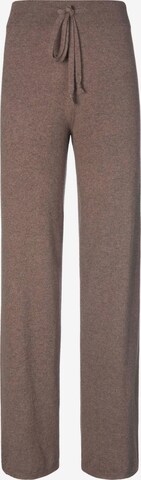 Loosefit Pantalon include en marron : devant