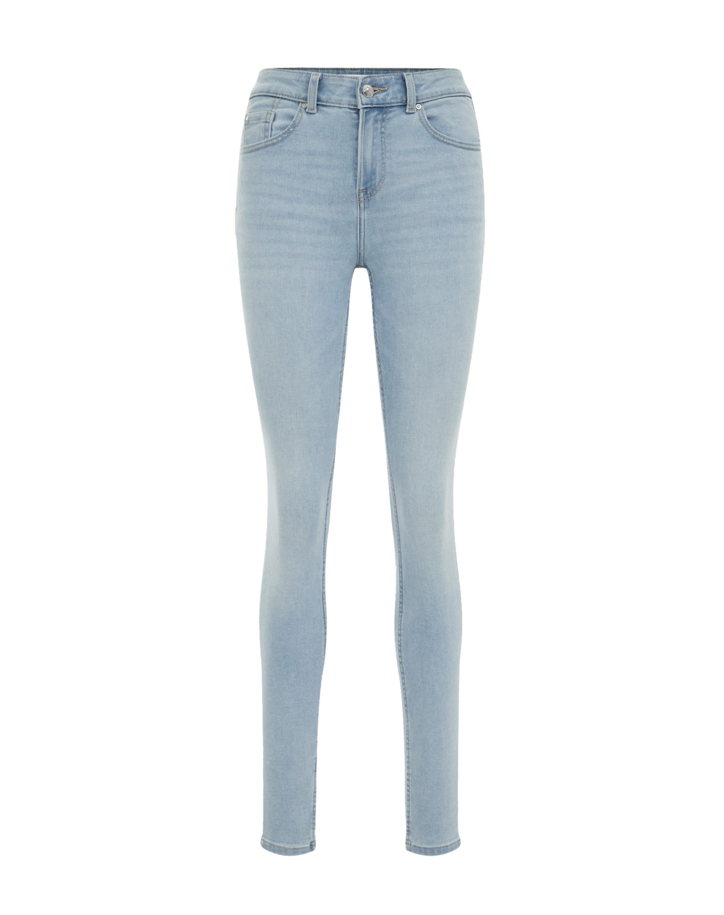 Skinny Jean WE Fashion en bleu : devant
