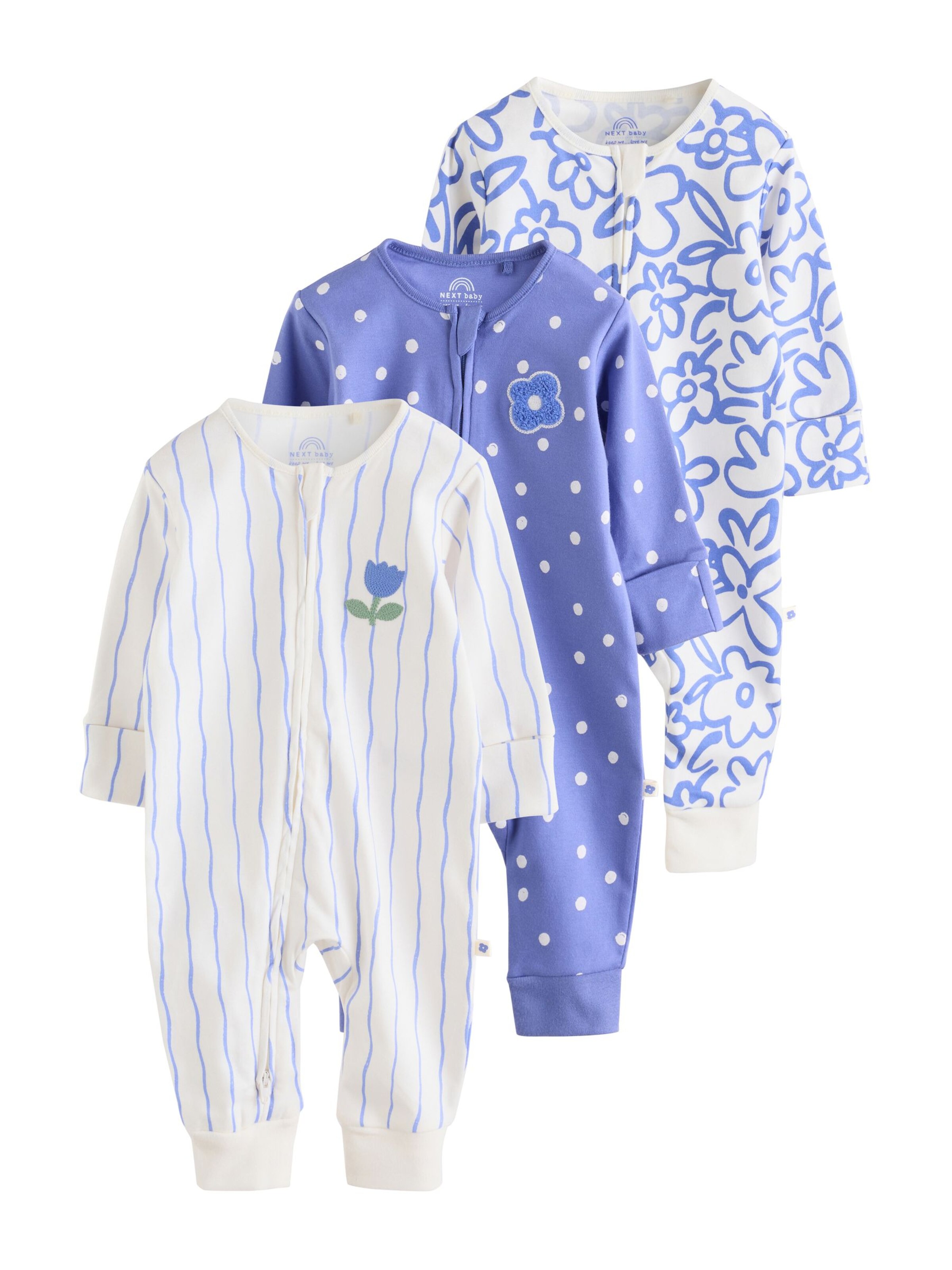 Next Schlafanzug in Mischfarben: Vorderseite