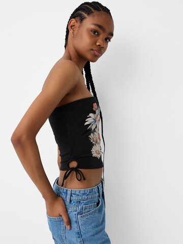 Bershka Top - fekete