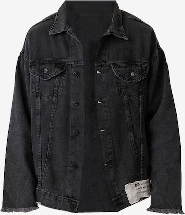 Dandalo - Casaco meia-estação em preto: frente