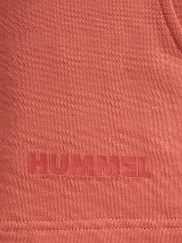 Hummel Regular Sporthose in Orange