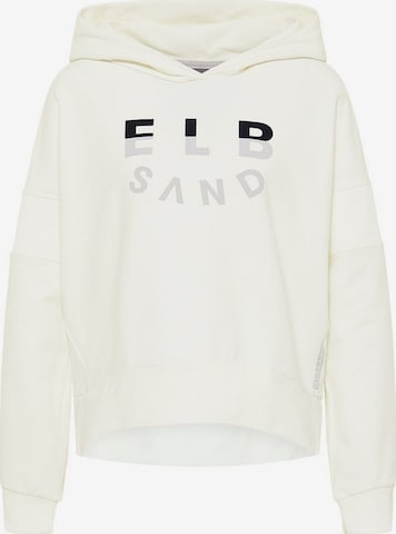 Felpa 'JÖRNA' di Elbsand in beige: frontale