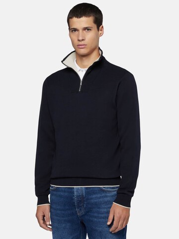 Boggi Milano Sweater in Blue: front