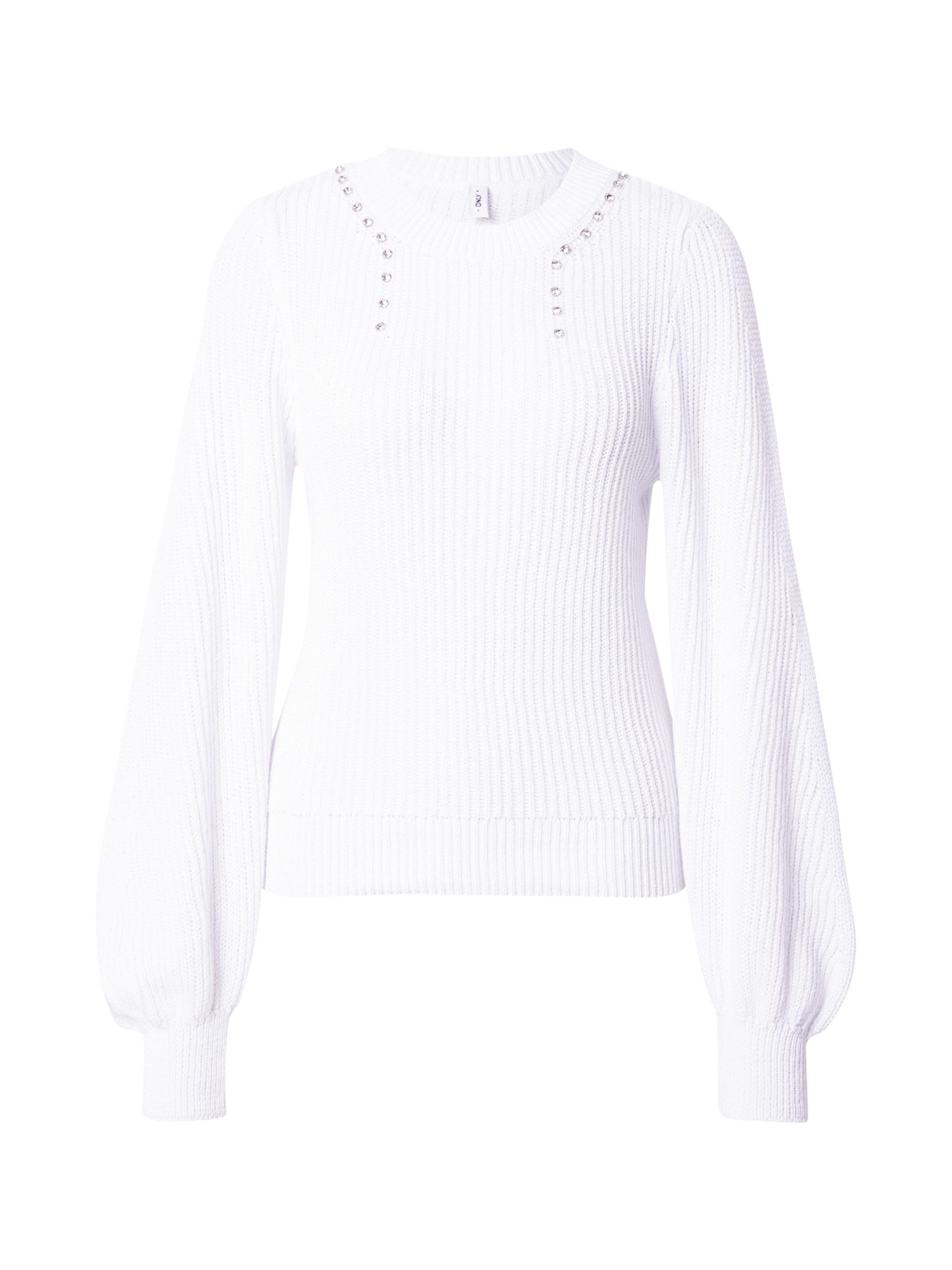 Pulover 'ONLTAYLOR' de la ONLY pe alb: față