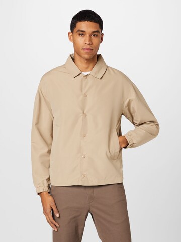 JACK & JONES Övergångsjacka 'ROY' i beige: framsida