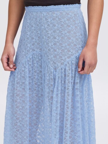 ICHI - Saia ' IXLACEY ' em azul