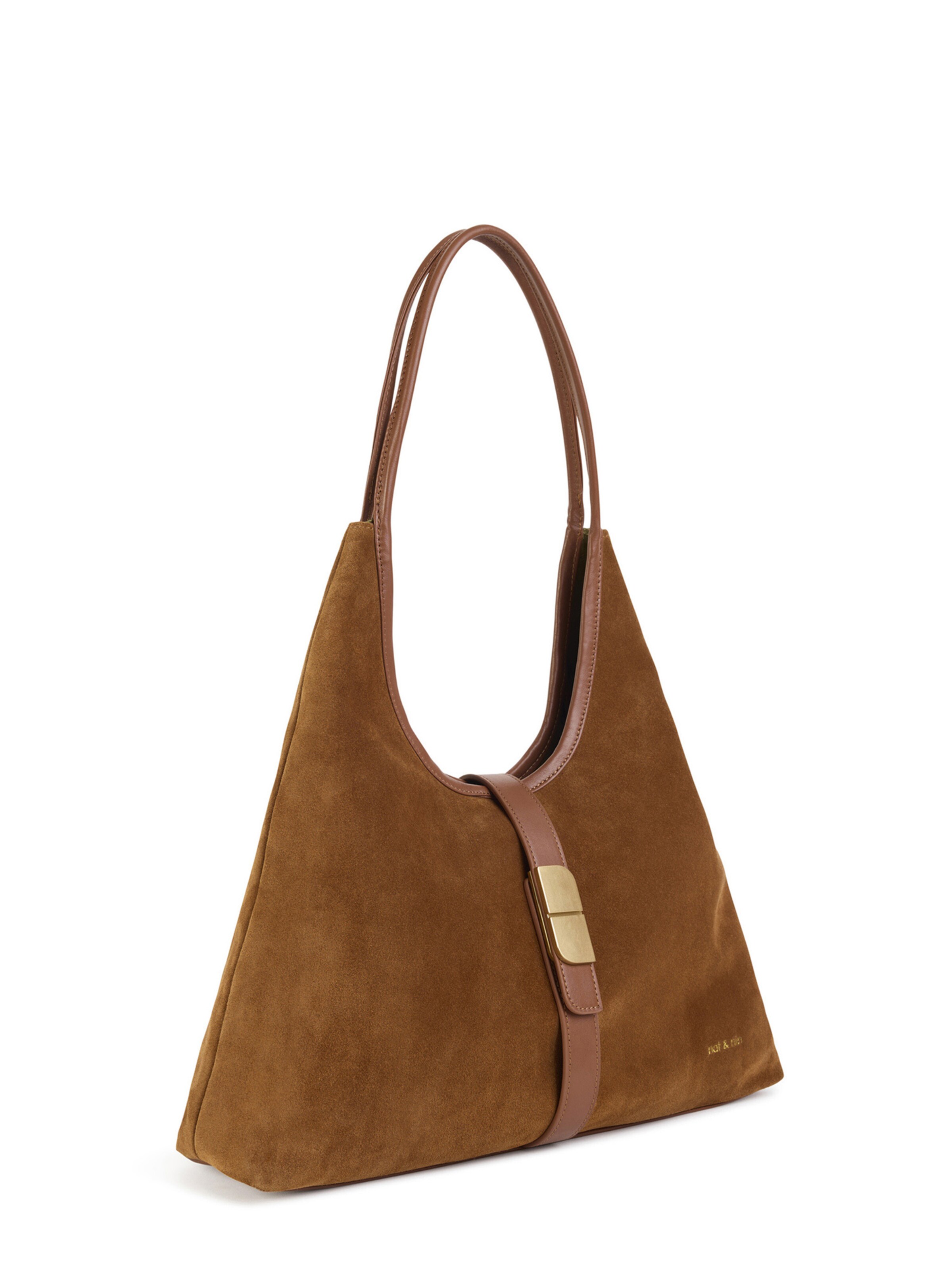 Nat&Nin Наплечная сумка 'Romeo' в Коричневый