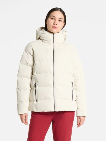 ZIENER Athletic Jacket 'TRAVA' in White: front