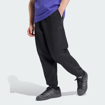 ADIDAS SPORTSWEAR Tapered Sporthose in Schwarz: Vorderseite