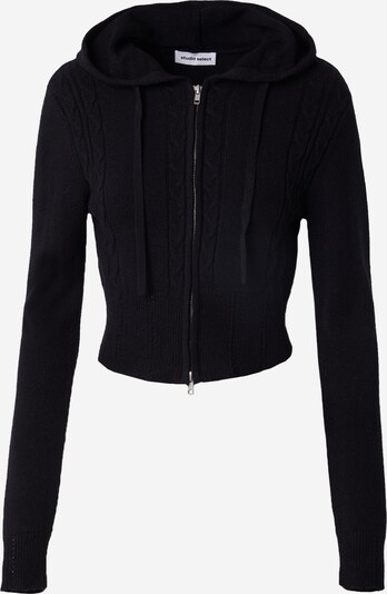 Geacă tricotată 'Cara' STUDIO SELECT pe negru, Vizualizare produs