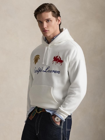 Polo Ralph Lauren Sweatshirt 'MAGIC' in Wit: voorkant
