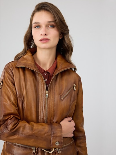 Derimod Between-season jacket 'Donatella' in Caramel, Item view