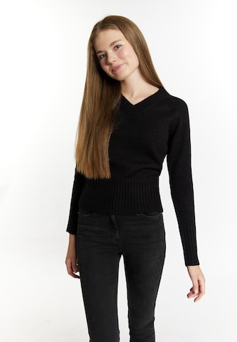 MYMO Sweater 'Blonda' in Black: front