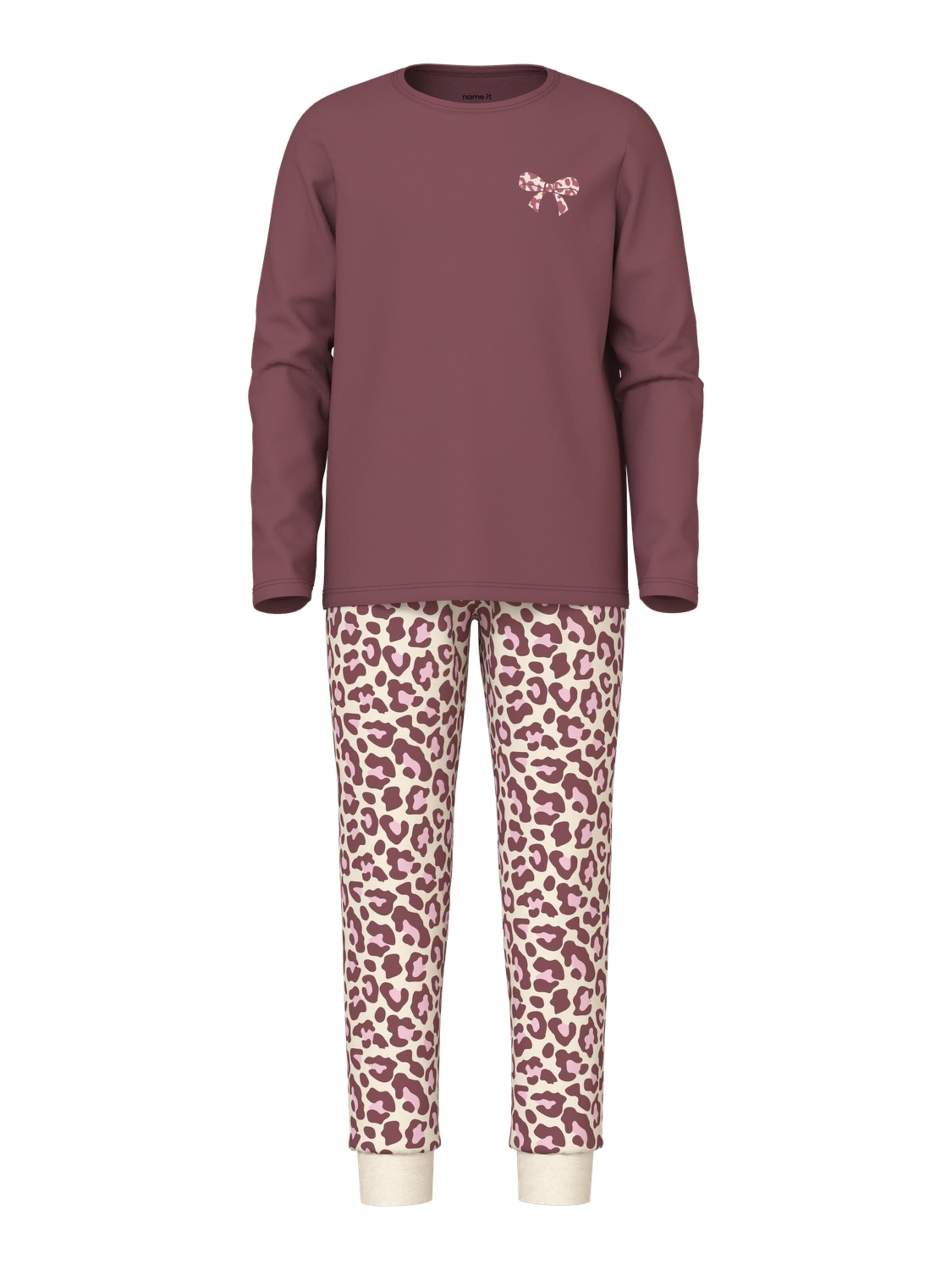 NAME IT Pajamas in Beige: front