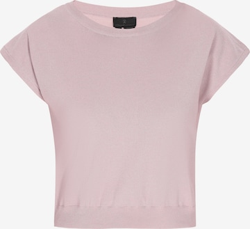 DreiMaster Klassik - Camisa 'Classic Look' em rosa: frente