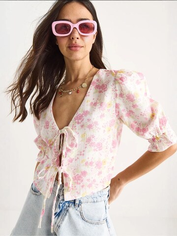 Chemisier Bianco Lucci en blanc