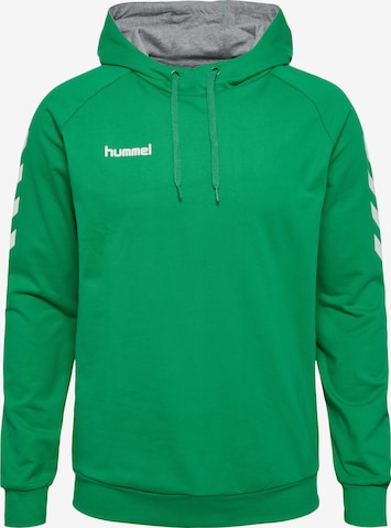 Hummel - Camiseta deportiva en verde: frente