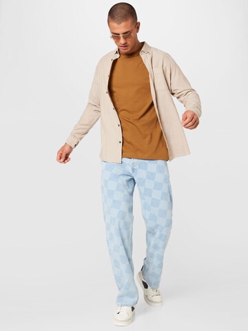 JACK & JONES Skjorte i brun