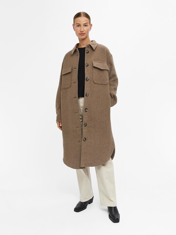 OBJECT Between-seasons coat 'Ella' in Brown