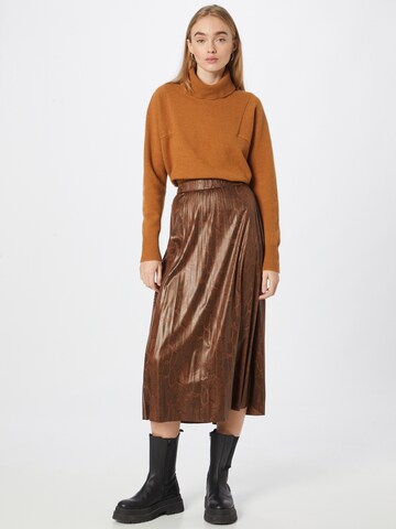 b.young Skirt in Brown: front