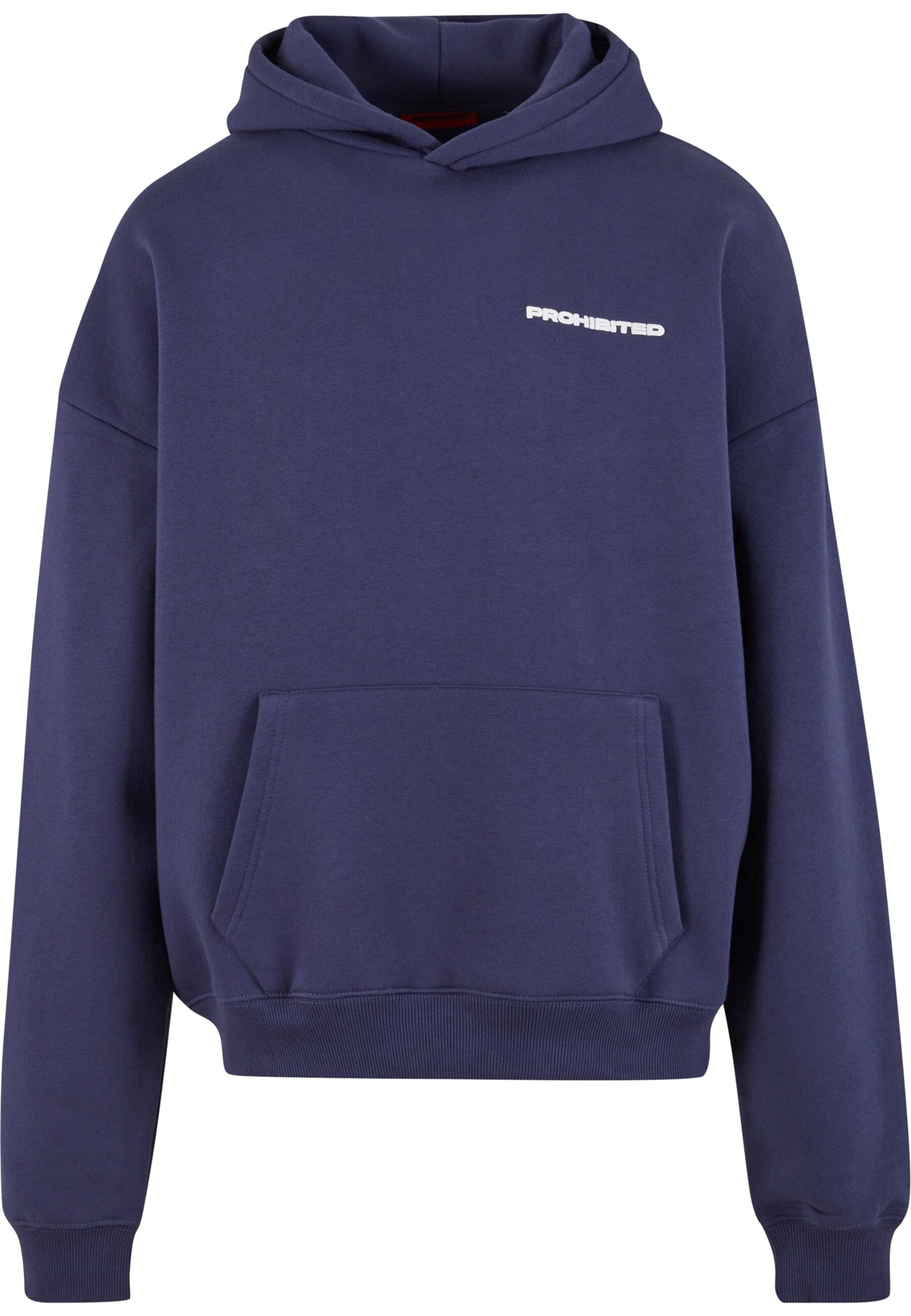 Prohibited Sweatshirt in Blau: Vorderseite