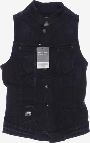 G-Star RAW Vest in XS in Blue: front