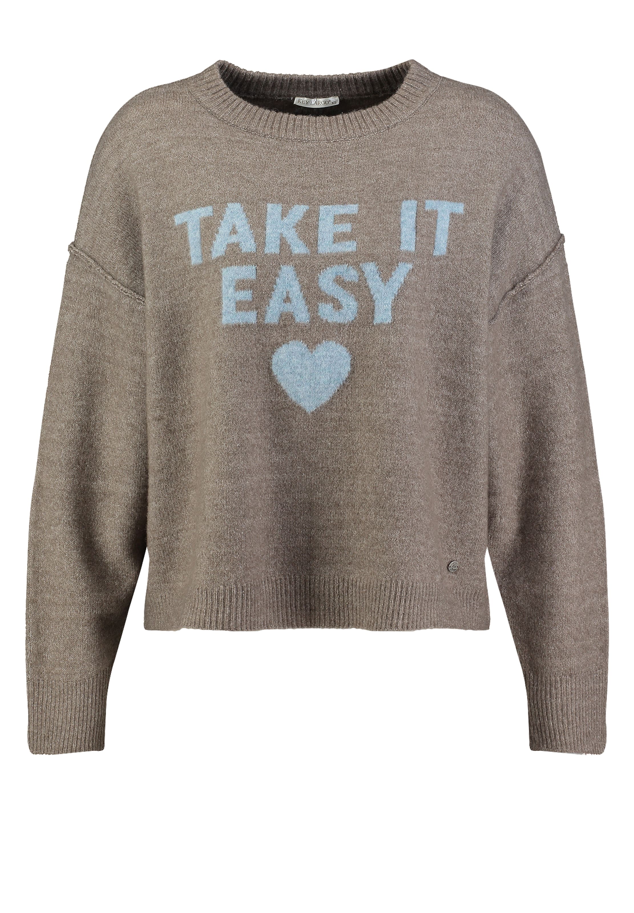 Key Largo Neulepaita ' EASY ' värissä ruskea: etupuoli