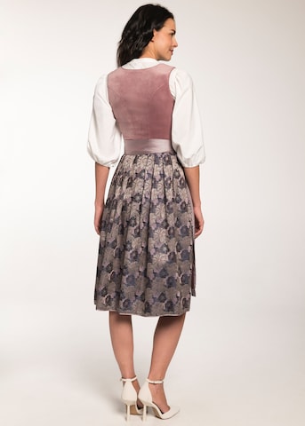 SPIETH & WENSKY Dirndl Fabiana in Midilänge in Pink