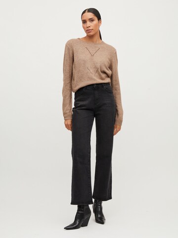 VILA Sweater 'Surili' in Brown