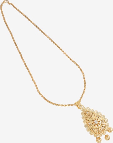 Lanțuri 'Keeva' de la SOHI pe auriu: față