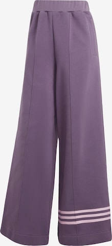 Pantalon 'Adicolor Neuclassics' ADIDAS ORIGINALS en violet : devant