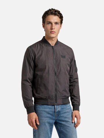 HEFTYKA Between-Season Jacket 'BOMBER LIGHT JACKET' in Black