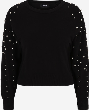 Only Petite Sweater 'ANNIKA' in Black: front