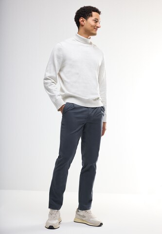 Street One MEN Regular Chino im Relaxed Fit in Blau