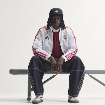 Giacca sportiva 'Real Madrid Anthem' di ADIDAS PERFORMANCE in bianco