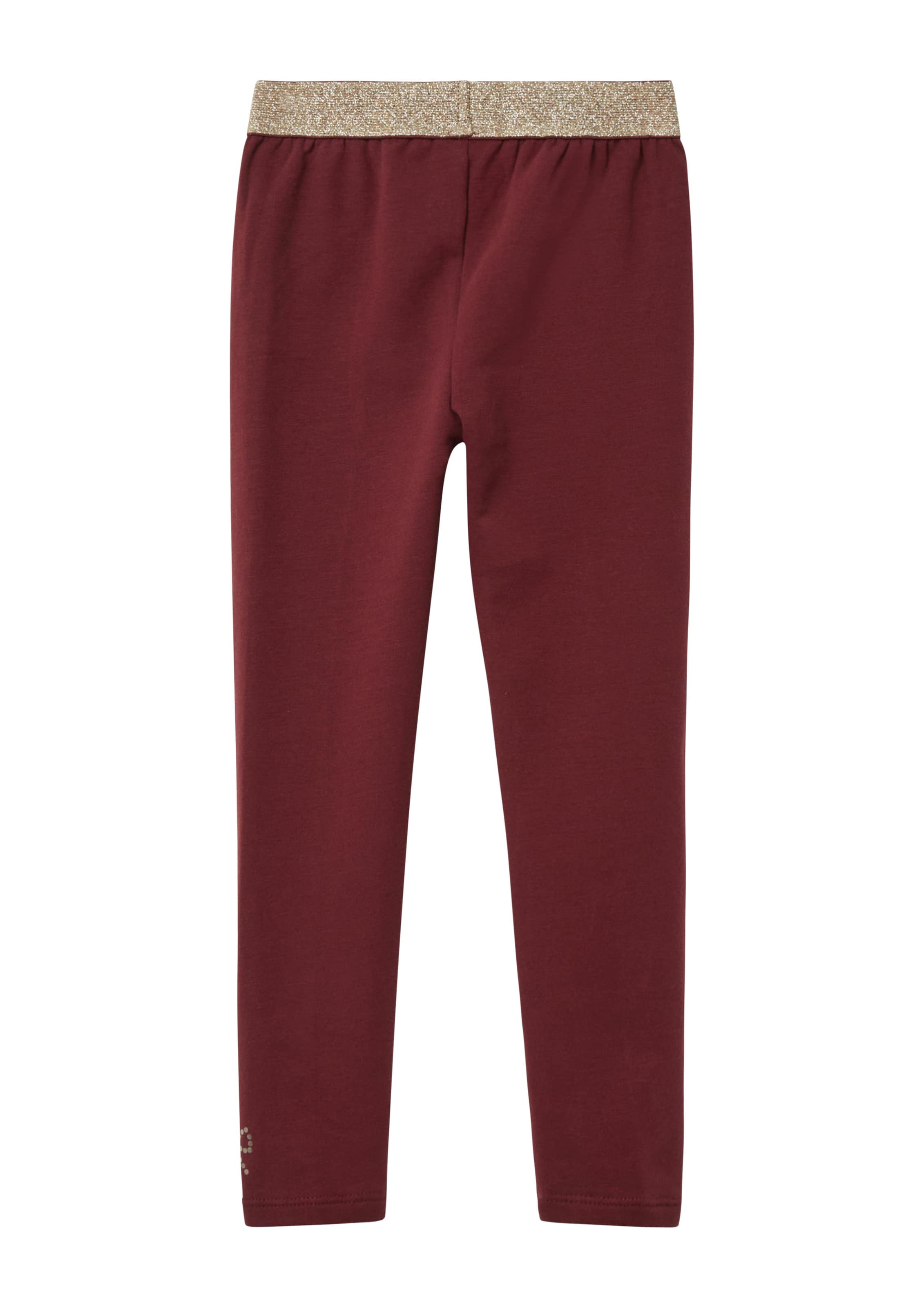 Coupe slim Leggings s.Oliver en rouge : devant