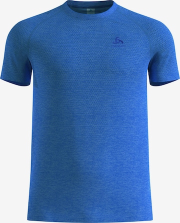 ODLO Funktionsshirt 'ESSENTIAL SEAMLESS' in Blau: Vorderseite