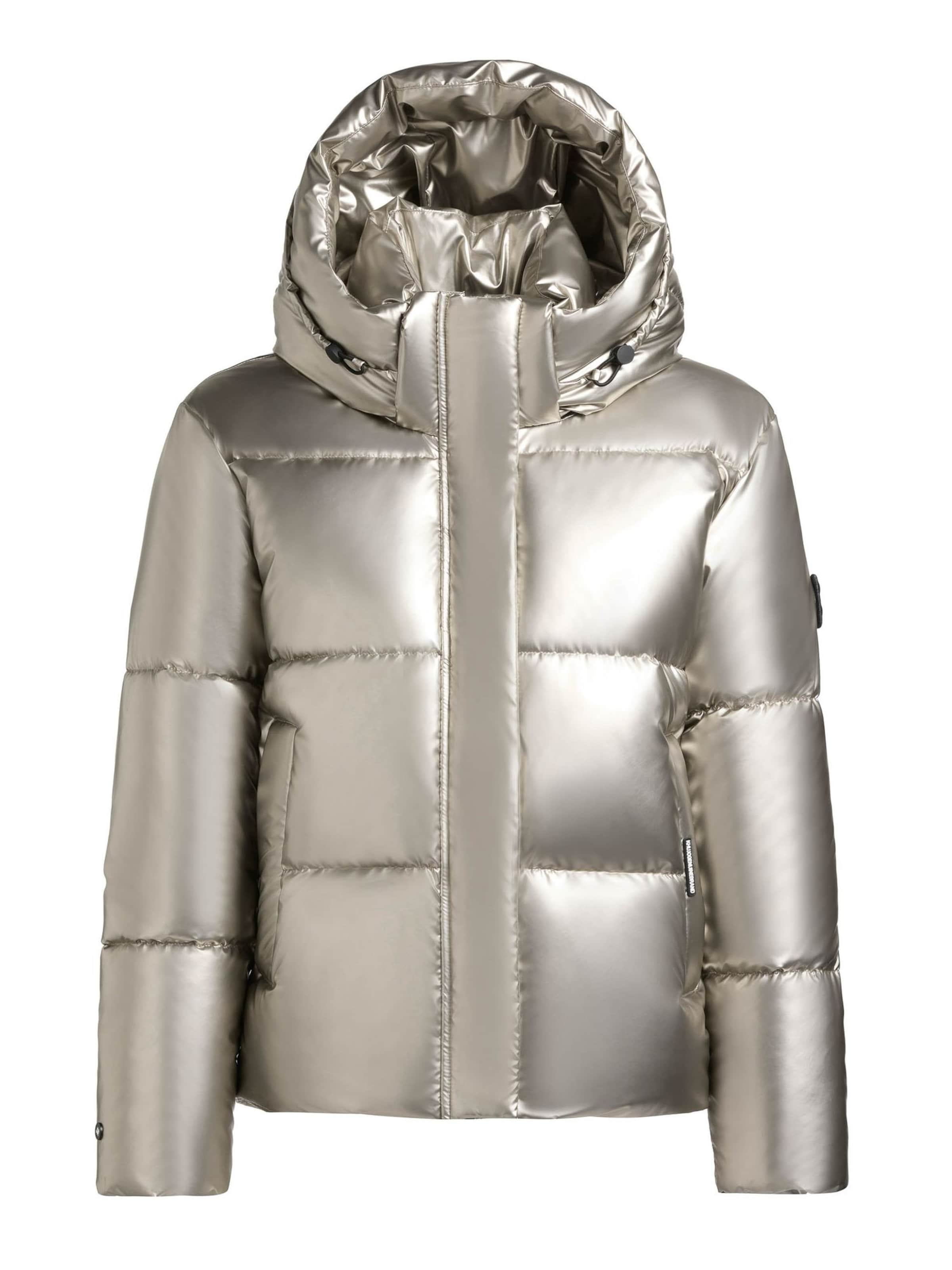 khujo Winterjacke 'DEVINA2 SHINY'‌‌‌‌‌‌‌‌‌‌ in Silber: Vorderseite