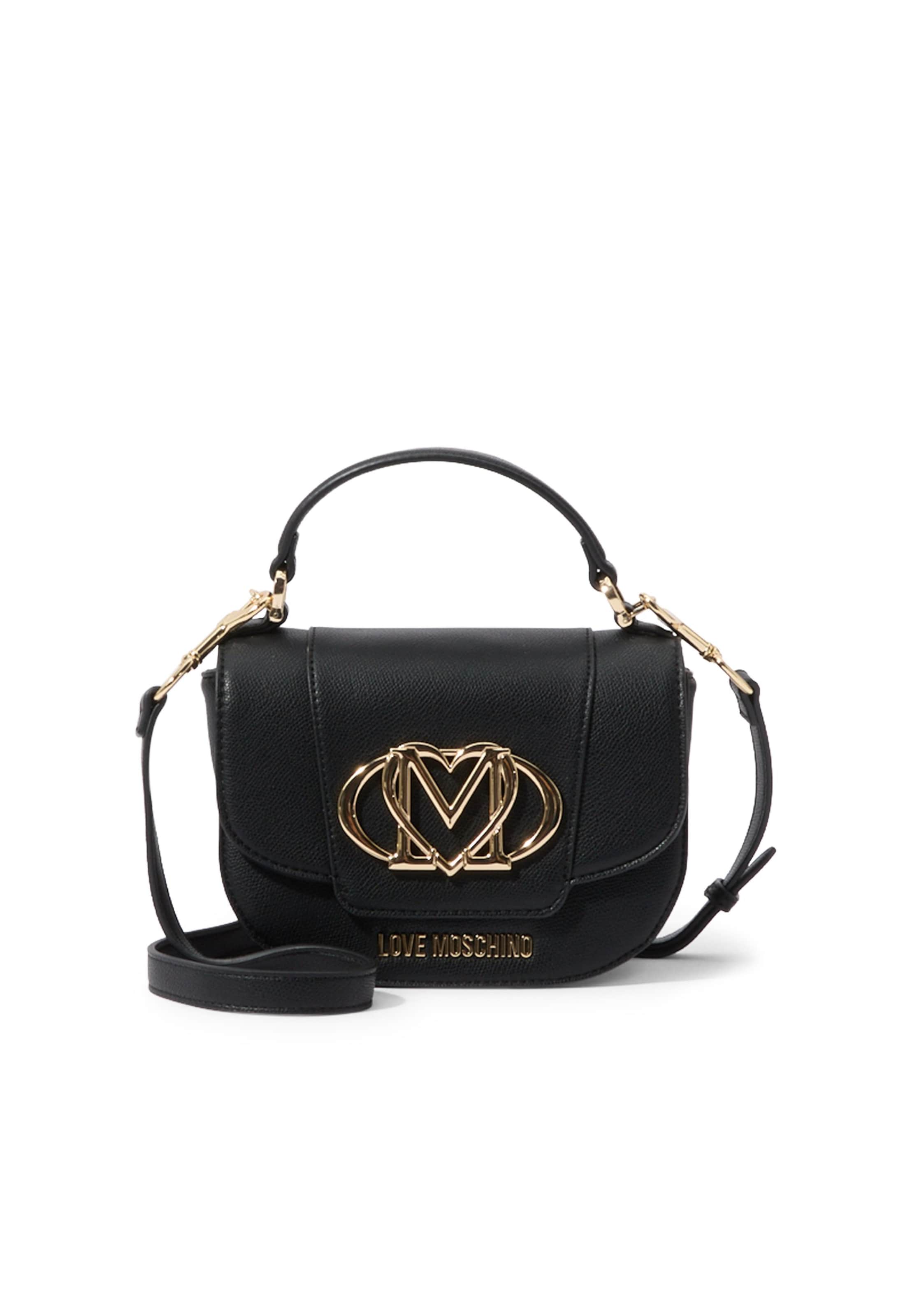Love Moschino - Bolso de mano en negro: frente